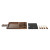 Tabla para cortar queso DKD Home Decor Marrón Negro 49 x 19 x 2 cm