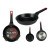 Sartén Kinvara Molten Negro Aluminio Baquelita