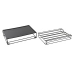 Organizador de Cápsulas de Café DKD Home Decor 21 x 31 x 7,5 cm Negro Metal