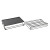 Organizador de Cápsulas de Café DKD Home Decor 21 x 31 x 7,5 cm Negro Metal
