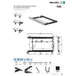 Bastidor Acero 1400Mm+800Mm Para Mesa Pata Fija