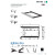 Bastidor Acero 1400Mm+800Mm Para Mesa Pata Fija