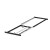 Bastidor Mesa 1196X730X58  Ancho 90. Pata Movil. No Synchro