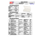 Estuche Plastico Sep.fijos 25-1 Tayg 178X140X34Mm Ref.006005