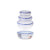 Set de Fiambreras Excellent Houseware 024000670 Plástico Redonda 400 ml 800 ml 1,4 L 3 Unidades