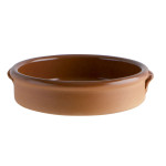 Cazuela Barro Clasico Marrón Cerámica Ø 30 cm (3 Unidades)