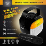 Altavoz Bluetooth Portátil Adler AD 1199b Gris