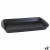 Fuente de Cocina Inde Hierro Fundido Negro 50 x 30 x 6,5 cm (2 Unidades)
