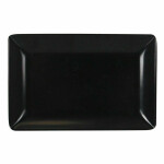 Bandeja de Aperitivos La Mediterránea Melamina Antracita 20 x 13 x 2 cm (24 Unidades)