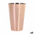 Vaso de mezclas Inde Acero Inoxidable Cobrizo Claro Cóctel 50 cl (6 Unidades)