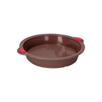 Molde de Silicona con Asa Secret de Gourmet Marrón Silicona 24 cm