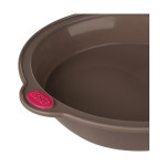 Molde de Silicona con Asa Secret de Gourmet Marrón Silicona 24 cm