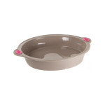Molde de Silicona con Asa Secret de Gourmet Marrón Silicona 24 cm