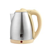 Hervidor de Agua Eléctrico con Luz LED Bergner Amarillo Acero Inoxidable 1850 W 1,8 L
