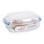 Cacerola Con Tapa Quttin Vidrio (3L + 1,5L)