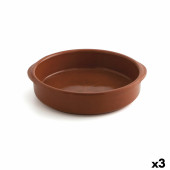 Cazuela Raimundo Barro Profesional Marrón Cerámica Ø 28 cm (3 Unidades)