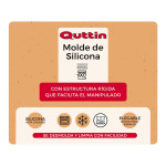 Molde para Horno Quttin Silicona Rígido 31 x 28,5 x 5,3 cm