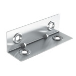 Escuadra Chapa Angulo Zedra 67X21 Zincado (100 uds.)