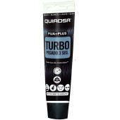 Adhesivo Elastico Quiadsa Blanco 150Ml Fija+Plus Turbo 3Seg. 400Kg/M2
