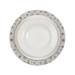 Bajo Plato Versa Metal 33 x 1,5 x 33 cm Navidad