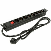Regleta Enchufes 7 Tomas con Interruptor Phasak BNS 1518 (1,5 m)
