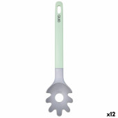 Cuchara para Servir Pasta Quid Ozon Verde Plástico 32 cm (12 Unidades)