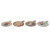 Salvamantel Home ESPRIT Corcho Dolomita 18 x 23 x 1 cm (4 Unidades)