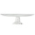 Plato Llano Home ESPRIT Transparente Cristal 26 x 26 x 8 cm