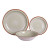 Set de Vajilla Home ESPRIT Azul Verde Multicolor Rosa Ambar Gres 26,5 x 26,5 x 3 cm 27,5 x 27,5 x 3 cm 18 Piezas