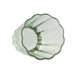 Set de Vasos Home ESPRIT Verde Cristal 280 ml (6 Unidades)