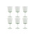 Set de Copas Home ESPRIT Verde Cristal 285 ml 8,4 x 8,4 x 16,4 cm (6 Unidades)