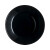 Plato de Postre Luminarc Zelie Negro Negro Vidrio Ø 18 cm (12 Unidades)