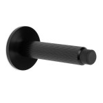 Tope Puerta Arpa Wall 103X50Mm Negro Cep Aluminio   Negro Cepillado