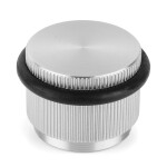 Tope Puerta Arpa 45X30Mm Inoxidable Look Aluminio