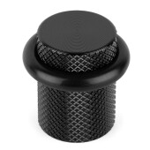 Tope Puerta Graf 27X28 Negro Cepillado