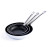 Sartén Quid Professional Pro-induction Negro Metal Acero Ø 24 cm (6 Unidades)