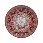 Ensaladera Versa Rojo Cerámica Porcelana 22,5 x 9 x 22,5 cm