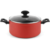 Cacerola FAGOR Maxima Rojo Aluminio (Ø 20 x 10 cm)