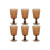 Set de Copas Home ESPRIT Cristal 8,5 x 8,5 x 16,3 cm (6 Unidades)