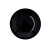 Plato Hondo Quid Select Basic Negro Melamina 23 cm (24 Unidades)