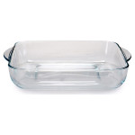 Set de Fuentes para Horno Pasabahce 1690037 Transparente Cristal 1 L (2 Piezas)