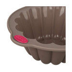 Molde para Tartas Secret de Gourmet Marrón Silicona 22 cm