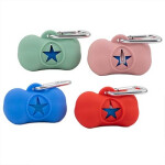 Dispensador Bolsitas Ibáñez Silicona Rosa