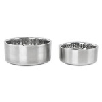 Comedero Acero Inox Mate Aesthetic 950 Ml