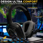 Auriculares con Micrófono The G-Lab KORP COBALT 7.1