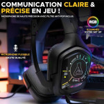 Auriculares con Micrófono The G-Lab KORP COBALT 7.1