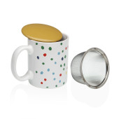 Taza con Filtro para Infusiones Versa Dotty