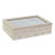 Caja para Infusiones DKD Home Decor Cristal MDF (24 x 16,5 x 7 cm)