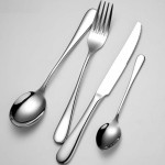Cubertería Arthur Martin AM2202 Gris Acero Inoxidable 24 Piezas