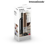 Sacacorchos Automático Recargable Efecto Madera Corkout InnovaGoods